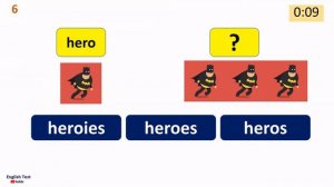 Plural Nouns Quiz for Kids