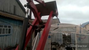 Серия 8 подключение гидравлики. Мини погрузчик переломка.