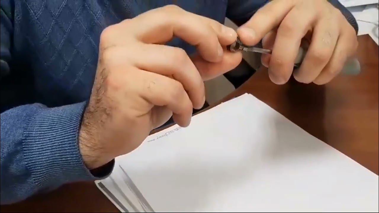 Как надевать зеленый o-ринг на наконечник Vector Paro