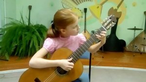 Чекасина Светлана. К.Шиндлер "Элегантный вальс", Я.А. Лози "Сарабанда". МБУ ДО "ШИ № 37".