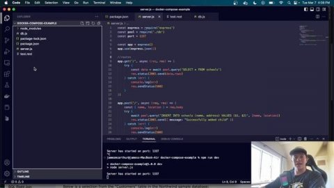 Build a CRUD Backend with Docker Node.js ExpressJS & PostgreSQL