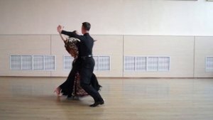 Natural Spin Turn in Waltz _ Правый спин поворот в Медленном вальсе