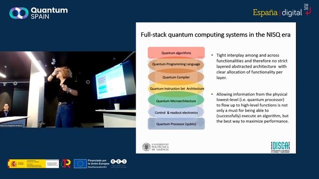 Quantum Spain Seminar: Architecting full stack quantum computing systems in the NISQ era and beyond