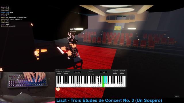 EXTREMELY HARD VIRUTAL PIANO SONGS ON ROBLOX [WITH HANDCAM] Demon Slayer, Interstellar, MORE. смотреть онлайн