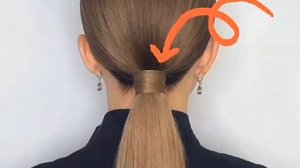 Модные прически с хвостом  2023 низкий или высокий хвост