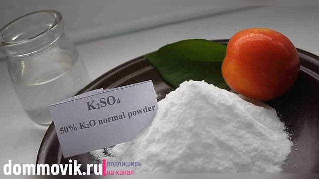 Сульфат калия: необходимая подкормка для почвы, применение