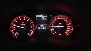 Приборка WRX STI в Subaru XV - НЕ первый старт )))