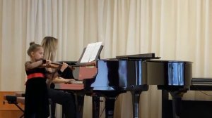 О.Ридинг, Концерт Соч.35, СИ МИНОР I часть. Скрипка. Микаэла