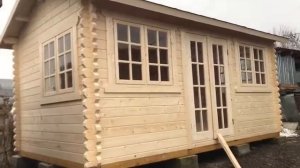 Беседка из профилированной доски 145*60мм 5.2*3.2 "Северное сияние"