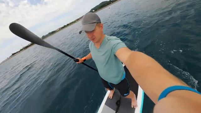 Самодельный Электро SUP | САП с мотором | Краткий обзор и тест смотреть онлайн