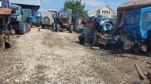 Крутая разборка тракторов на севере Молдовы!