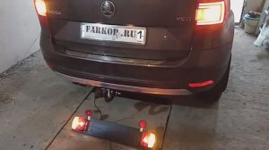 Установка фаркопа на Skoda Yeti 2016 г. в компании Фаркоп161. Leader-plus арт. V123-A