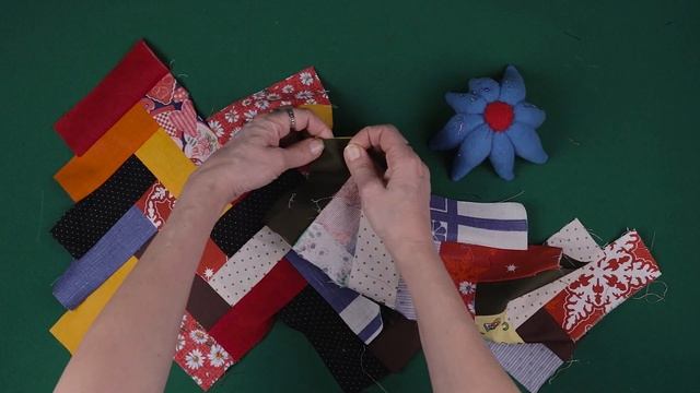 Идея КАК СШИТЬ ИЗ ОСТАТКОВ ткани / Лоскутное шитье — пэчворк смотреть онлайн