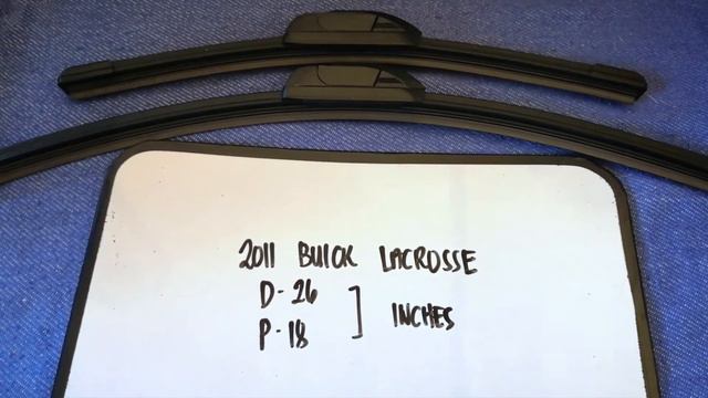 🚗 🚕 2011 Buick LaCrosse Wiper Blade Replacement Size🔴 смотреть онлайн