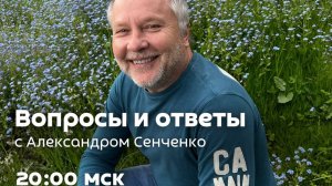 Эфир «Вопросы и ответы» с Александром Сенченко, основателем сообщества «Новая Норма» ✨