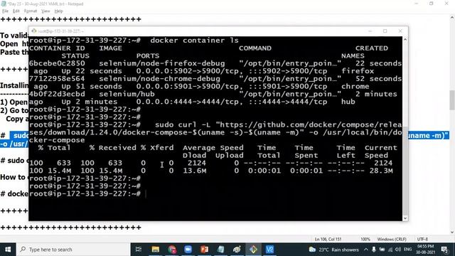 DevOps 23rd Session | GUI Containers | Docker Compose | Testing Environment смотреть онлайн