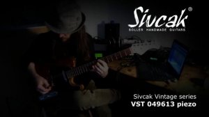 Guitar Review, Sound Test - Tele Sivcak Guitar + piezo, Fractal Axe FX - Peter Luha