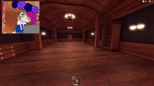 Mrs. Afton Plays Doors | ROBLOX | (Gacha Club)