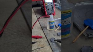 Припаять пайка обычной RTC РТС батарейки cr2032 к проводам от старой не рабочей RTC battery