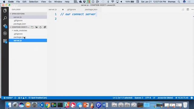 COMP308 - W2017 - Lesson 2 - Part 3 - Broadcast смотреть онлайн