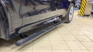 Выезжающие пороги BMW X5/X6 F15/F16
