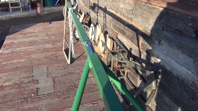 САМОДЕЛЬНАЯ ТЕЛЕГА ДЛЯ ПЕРЕВОЗА ДЛИННЫХ БРЕВЕН (часть-4) смотреть онлайн
