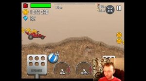 Проехал на аппарате гоночная машина по этапу грязевой котёл в игре Hill Climb Ra.mp4