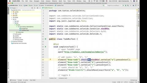 Введение в Selenide - Часть 2. Selenide в действии