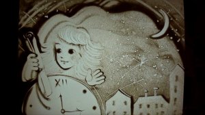 Сказка о распорядке дня. Песочная техника