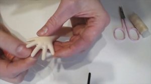 МАСТЕР КЛАСС утяжка кукольной ручки