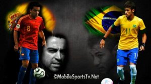 Neymar vs Xavi FIFA Confederations Cup Final 2013