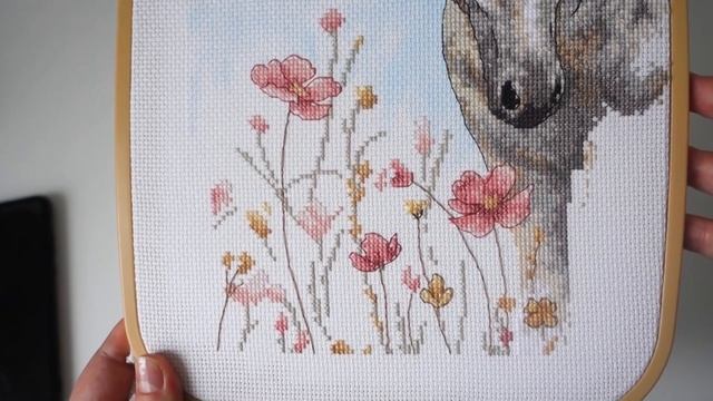 Готовая работа "Wild horse" от Dimensions | Вышивка крестом смотреть онлайн