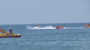 Витязево, катание на таблетке