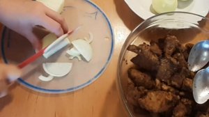 Печень во фритюре.