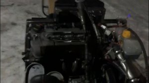 Буран с двигателем  Suzuki k12b , на январе 7.2