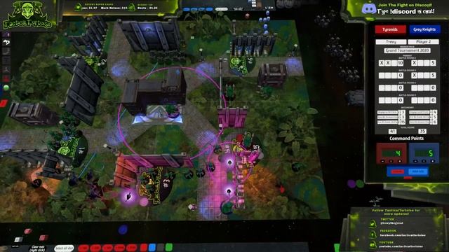 CARNIFEX CARNAGE!!! | Warhammer 40k GT2020 Live Play! смотреть онлайн