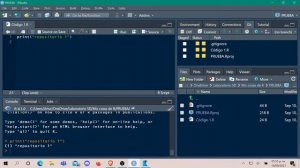 Control de versiones Git y GitHub en RStudio