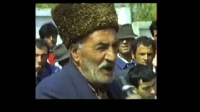 Курды выражают благодарность казахскому народу 1990г. Село Жана турмыс