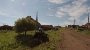 самодельный мульчер к мини трактору