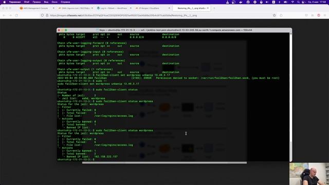 Настройка fail2ban при использовании с cloudflare смотреть онлайн