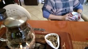 Чай из цветов и листьев айвы