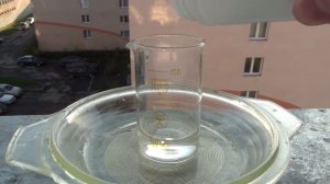 Мгновенное вскипание жидкости - тиосульфат натрия