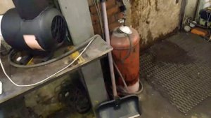 Газовый фен на ИК горелке. 218кВт привез в багажнике. Дополнение к прошлому видео.