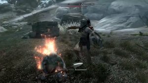 Lydia's lines when fighting rieklings. Skyrim Anniversary Edition