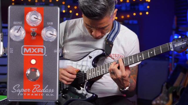 MXR Super Badass Dynamic Overdrive pedal смотреть онлайн