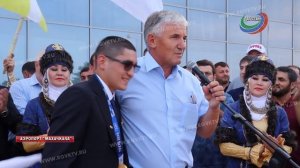 Альберт Батыргазиев вернулся в Дагестан