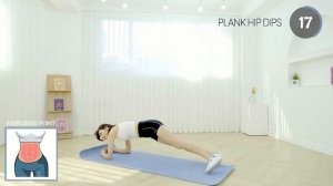 9 MIN SEATED SLIM WAIST WORKOUT l GET A FLAT STOMACH ( LOWER BELLY FAT & TOTAL ABS BURN )_Shirlyn