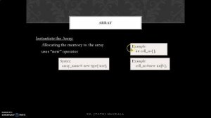 Java Programming: Lecture #11: Array in Java - Introduction- One Dimensional Arrays