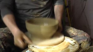 Изготовление остродоной амфоры.