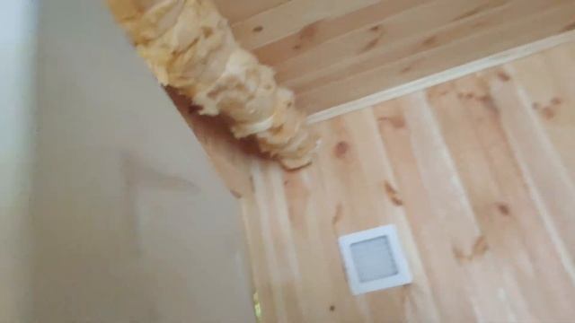 Установка печи камина в деревянном домике с разводкой тепла по всем комнатам! смотреть онлайн